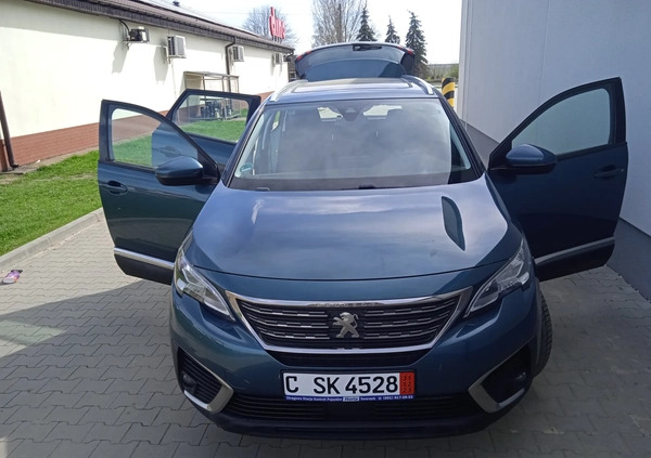 Peugeot 5008 cena 59900 przebieg: 176485, rok produkcji 2017 z Gniezno małe 596